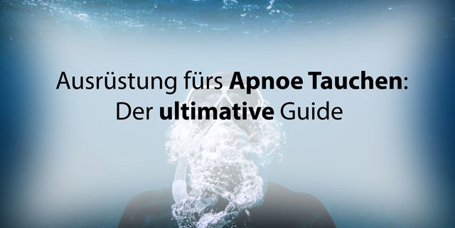 Apnoe-tauchen-ausruestung