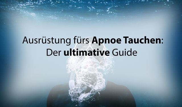 Apnoe-tauchen-ausruestung