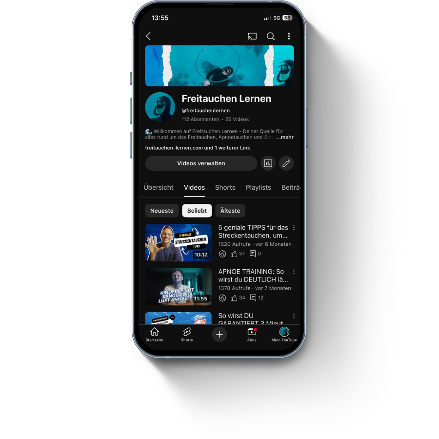Freitauchen Lernen Youtube